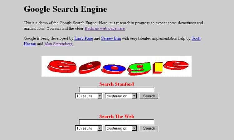 Google Original Search